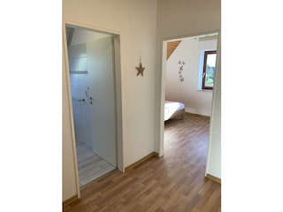 Heller Flur in Wohnung Meeresbrise