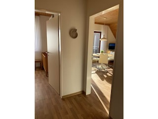 Heller Flur in Wohnung Meeresbrise