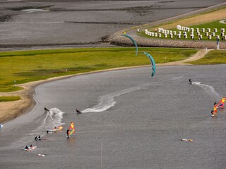 Wassersport auf der Lagune
