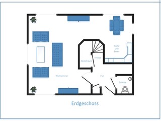 Vakantiehuis Noordwijk Grondplan 23