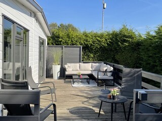 Mobilheim U34 - Terasse