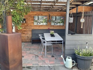 Mobilheim U34 - Uberdachter Terasse