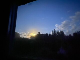 Blick in den wundervollen Nachthimmel