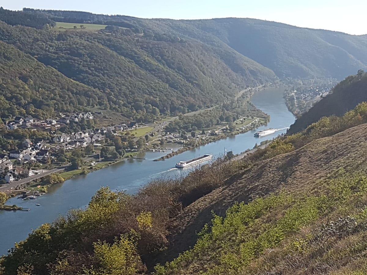 Ausblick vom Startplatz der Gleitschirmflieger