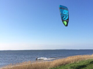 Kitesurfer in Suhrendorf