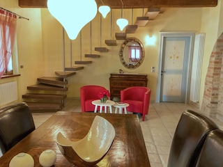 Villa Design - Scale per accedere al piano superiore