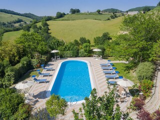 Villa Urbania Registrazione all'aperto 9