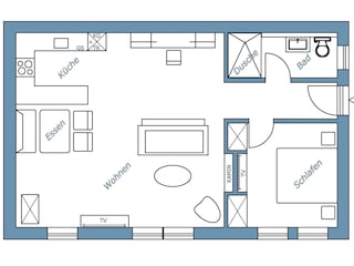 Ferienhaus Uphusum Grundriss 26