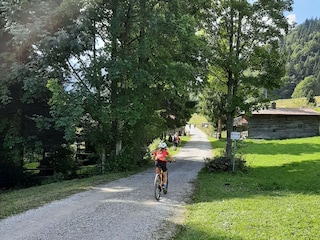 Radfahren in schönster Umgebung