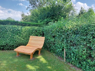 Platz zum Entspannen im Garten