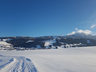 Winterwanderweg Richtung Kranzegg