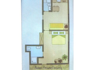 Vakantieappartement Welschnofen Grondplan 14