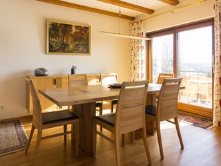 Upstairs dining room