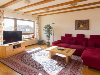 Upper floor living room