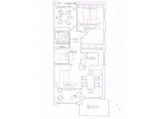 First floor layout