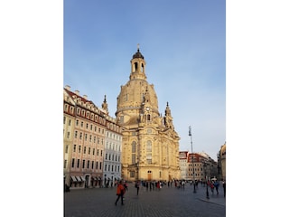 Blick auf die Frauenkirche in Dresden