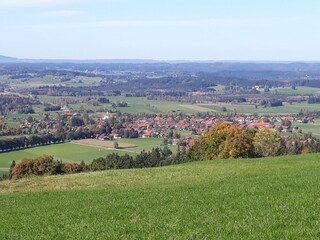 Blick vom Straßberg auf Bichl