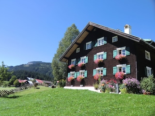 Ferienwohnung Hirschegg im Kleinwalsertal Außenaufnahme 2