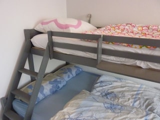 Schlafmögichkeit für 3 Feriengäste im Schlafzimmer
