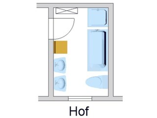 Appartamento per vacanze Schönlage Pianta del piano 43