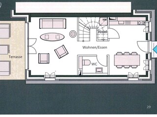 Grundriss Fischerhaus No31 - EG