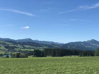 Rottachsee mit Blick auf den Grünten