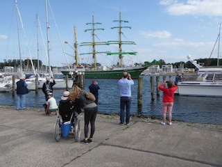 Travemünde das Segelschiff "Passat"