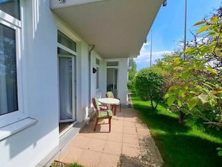 Terrasse zur Südwestseite