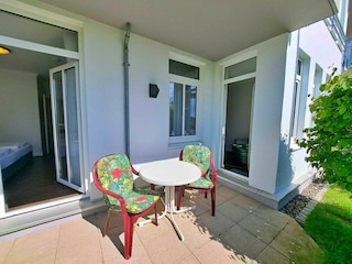 Terrasse zur Südwestseite