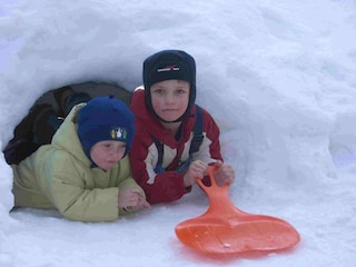 Iglu selbstgebaut !