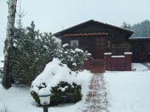 Ferienhaus im Winter