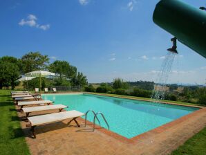 Schicke Villa in Cortona mit Swimmingpool - Riccio - image1