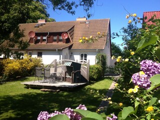 Apartamento de vacaciones Lancken-Granitz Grabación al aire libre 2