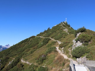 Blick auf Jennergipfel