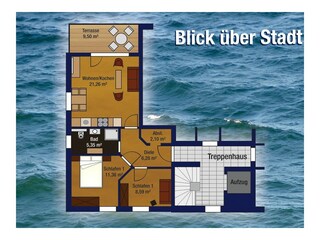 Appartamento per vacanze Sassnitz Pianta del piano 13