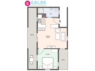 Apartment St. Peter-Ording Grundriss 19