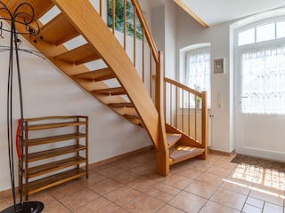 Treppe mit Rutschhemmung