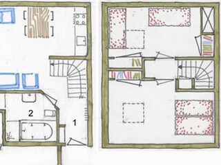 Casa per le vacanze Domburg Pianta del piano 18