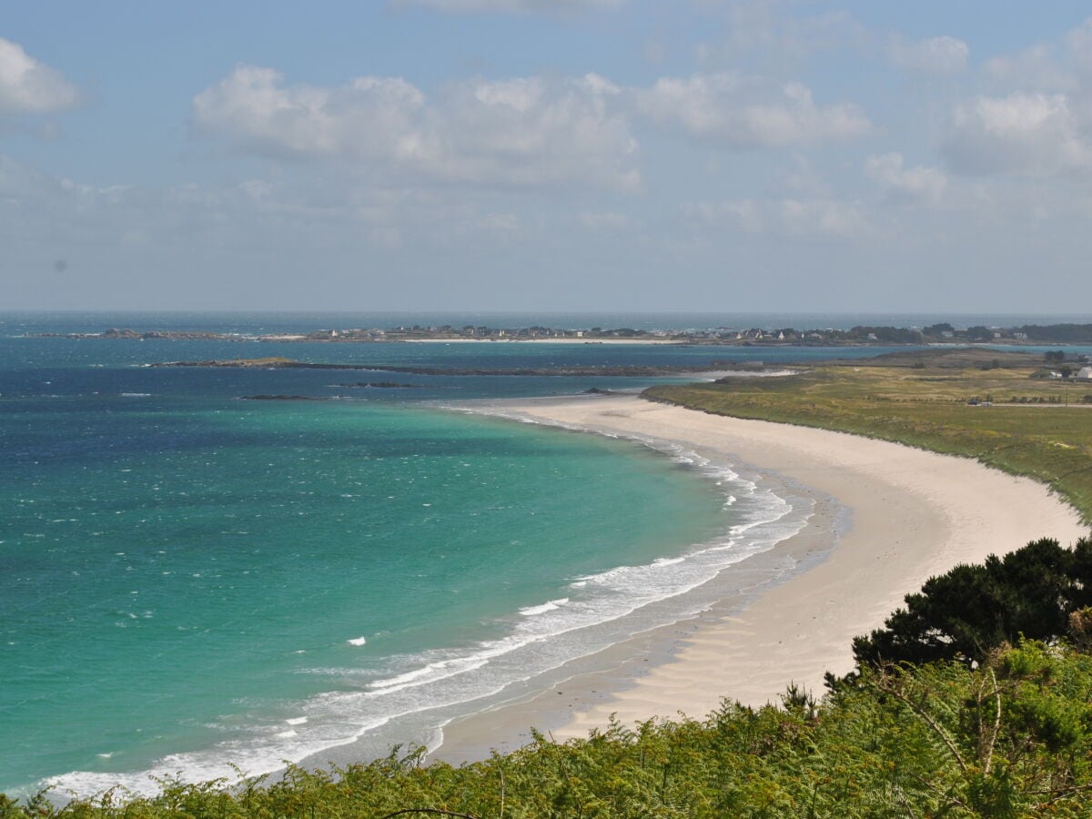 Karibik? Nein, der Plage du Vougot 150m von Ihrem Haus