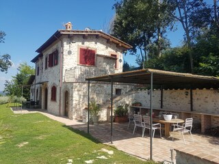 Villa Stimigliano Grabación al aire libre 10