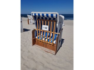 eigener Strandkorb am Strand - Gratis!
