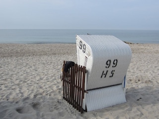 eigener Strandkorb.... am Strand....