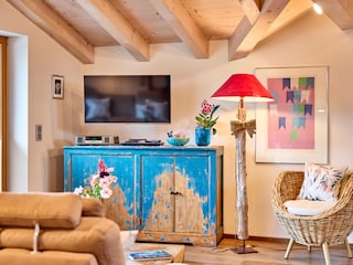 Wohnzimmer mit Ausblick