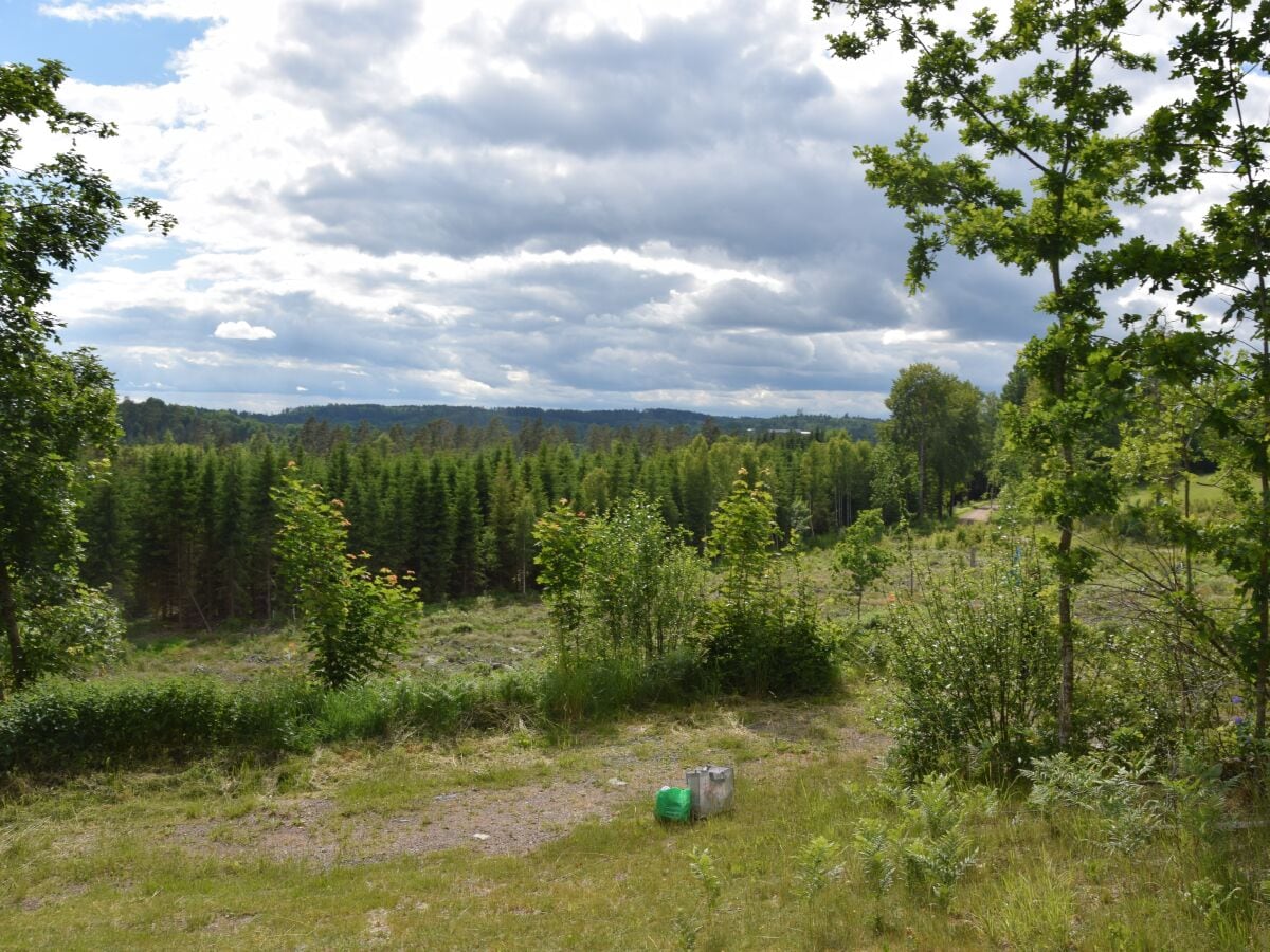 Herrliche Panoramaaussicht von Haus und Grundstück