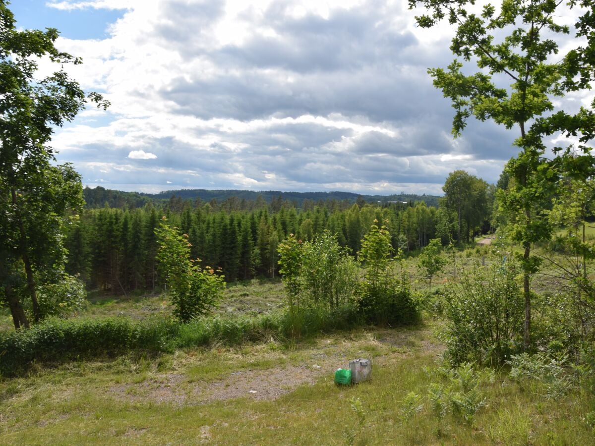 Herrliche Panoramaaussicht von Haus und Grundstück