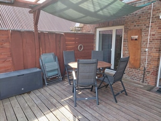 Überdachte Terrasse