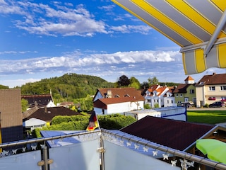 Blick in die idyllische Lage