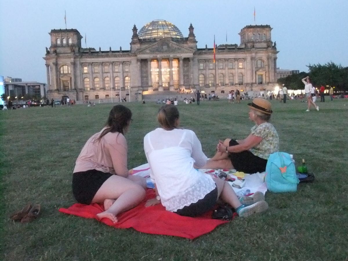 Picknick am Reichstag