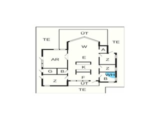 Vakantiehuis Ansager Grondplan 4