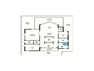 Vakantiehuis Ansager Grondplan 41